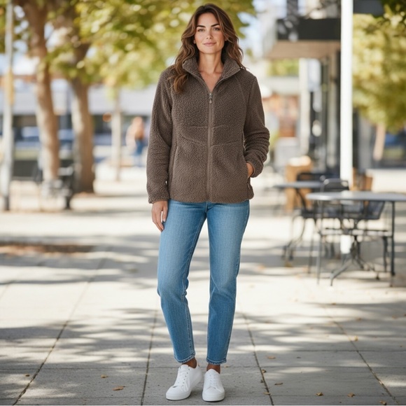 Jackets & Blazers - Women’s Cozy Gray Women's Jacket Size Large